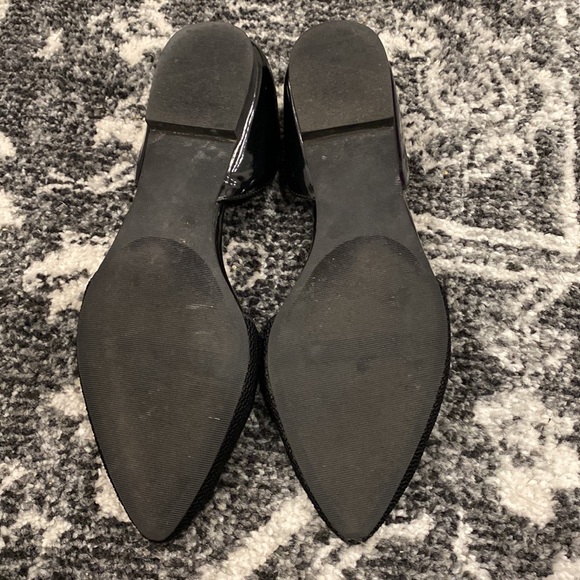 ALFANI Open sided black Flats - Picture 2 of 5